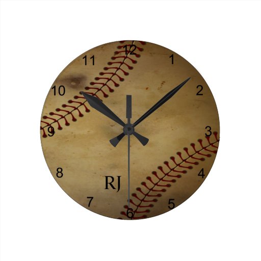 Vintage Baseball Clock 17