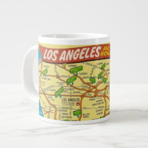 Vintage Los Angeles Jumbo Mug