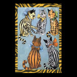 Vintage Louis Wain Cat Pals Poster Print posters