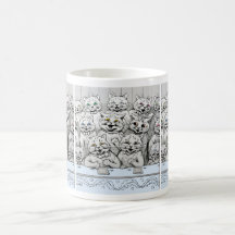 Vintage Louis Wain Cats at the Theatre Mug