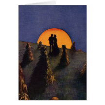 Vintage Love and Romance, Harvest Moonlight Card