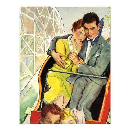 Vintage Love and Romance, Roller Coaster Ride Announcements