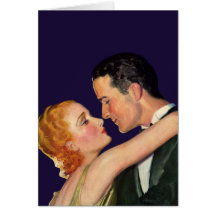 Vintage Love and Romance, Romantic Hollywood Greeting Cards