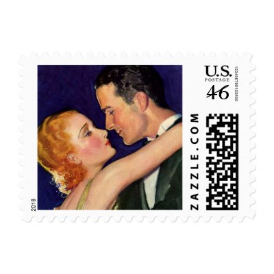 Vintage Love and Romance, Romantic Hollywood Postage