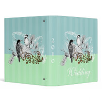 Vintage Love Birds binders by samack Vintage Love Birds binders