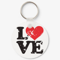Vintage Love! keychains by visualnewbie Vintage Love! keychains