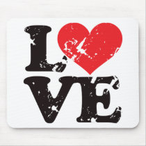 Vintage Love! Mouse Mat