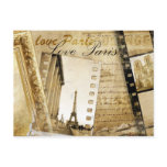 Vintage Love Paris Post Card