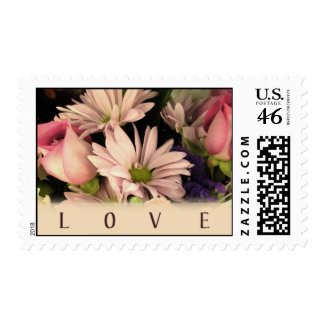 Vintage Love Postage Stamps