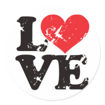 Vintage Love! stickers