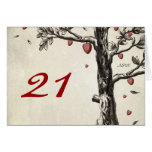 Vintage Love Tree - wedding cards