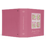 Vintage LOVE Wedding Planner binder