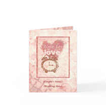 Vintage Love Wedding Thank You Card