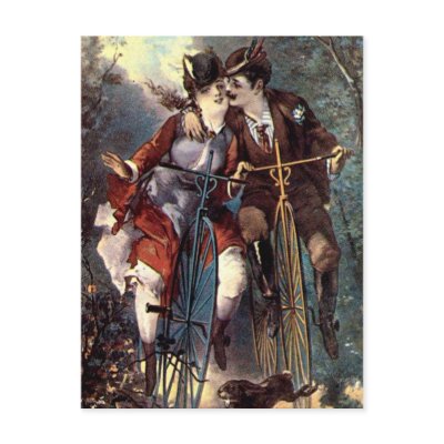 Vintage Lovers Post Cards by PhotoDigital