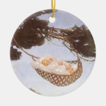 Vintage Lullaby, Rock Bye Baby Jesse Willcox Smith Ornament
