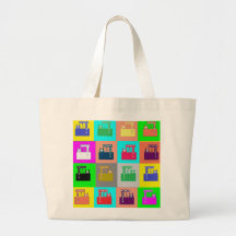VINTAGE Machinery Patterns Bag
