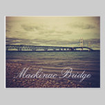 Vintage Mackinac Bridge Postcard postcards