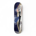 Vintage Madam Malaria Mosquito Skateboard