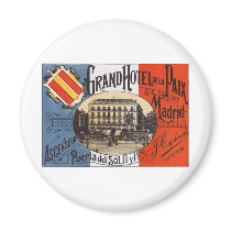 Vintage Madrid Magnets