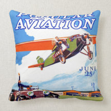 VINTAGE MAGAZINE American MoJo Pillow