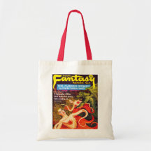 VINTAGE MAGAZINE Budget Tote Bag