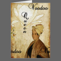 Vintage Magnolia Grunge Voodoo Queen cards