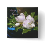 Vintage Magnolia Mother/Groom Button