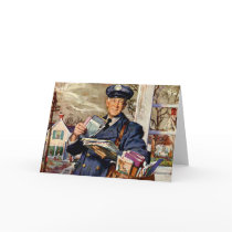 Vintage Mailman cards by YesterdayCafe Vintage Mailman cards