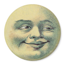 Vintage Man in the Moon magnet (large)
