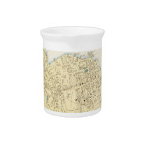 Vintage Map of Bar Harbor Maine (1897) pitchers