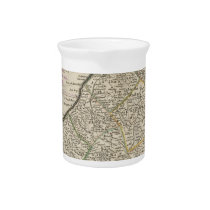 Vintage Map of Barbados (1736) pitchers