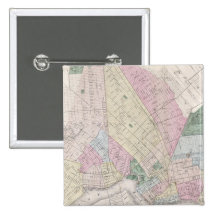 Vintage Map of Brooklyn (1873) Pin