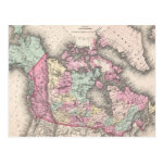 vintage map of canada 1857 postcards r824944f8f2044c469f48d023db0032e0 vgbaq 8byvr 150 Canada