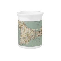 Vintage Map of Cape Cod (1917) pitchers