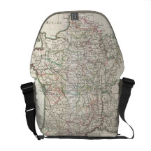 Vintage Map of France (1771) Commuter Bags