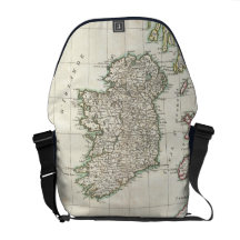 Vintage Map of Ireland (1771) Commuter Bag