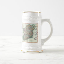 Vintage Map of Ireland (1799) Coffee Mugs