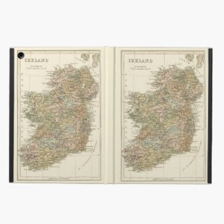 Vintage Map of Ireland 1862 iPad Air Case