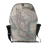 Vintage Map of Mexico (1851) Messenger Bag