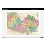 Vintage Map of New Jersey (1827) Decal For 15" Laptop