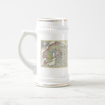 Vintage Map of Scandinavia (1730) Mug