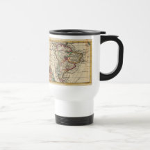 Vintage Map of South America (1747) Mugs