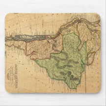 Vintage Map of South America (1821) Mousepad