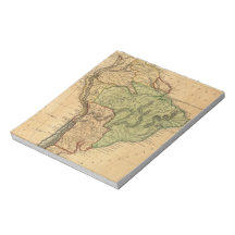 Vintage Map of South America (1821) Notepad