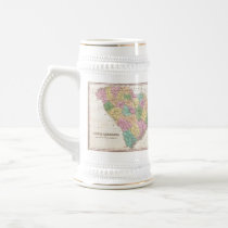 Vintage Map of South Carolina (1827) Coffee Mug
