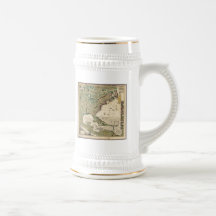 Vintage Map of The Americas (1733) Mugs