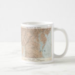 Vintage Map of The Chesapeake Bay (1861) Mug