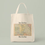 Vintage Map Tote Bag