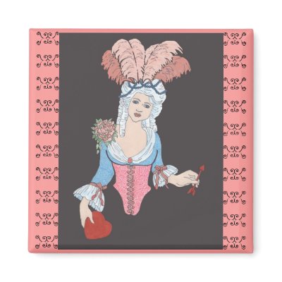 Vintage Marie Refrigerator Magnets by redqueenself