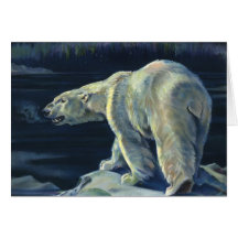 Vintage Marine Mammal, Polar Bear, Iceberg Arctic Cards